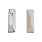 Crystal Cosmic Baguette Shape High Quality Glass Sew-on Rhinestones WholesaleRhinestone